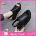 【Get the Perfect Fit】 Sandals Casual Platform Wedge High Heel Sandals. 