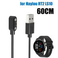Watch USB Charger Cable Dock for Haylou RT2 LS10 Smartwatch Charging Wire Line.