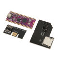 Microcontroller Board, Plug and Play Microcontroller Replacement Modchip Dual Core with SD2SP2 Pro Micro Storage Card Adapter for Game Console.