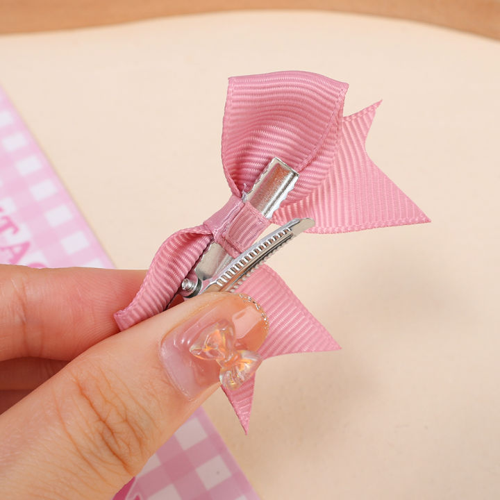 10Pcs/Set%20Ribbon%20Bowknot%20Hair%20Clips%20For%20Girls%20Handmade%20Cute%20Bows%20Hairpin%20Barrettes%20Headwear%20Kids%20Hair%20Accessories%20-%20Image%208