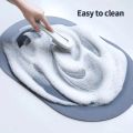 Super Absorbent Bath Mat Rubber Bathroom Rug Non-slip Entrance Doormat Nappa Skin Floor Mats Toilet Carpet Kitchen Area Rugs. 