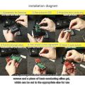 Vlogger Photography Accessories Memory Card Box Aluminum-magnesium Alloy Card Reader for 870 SATA Atomos Ninja V SSD Case. 