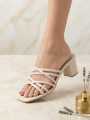 Premium Quality Women Sandals Casual Ladies Semi High Heels Shoes for Girls - Shoe For Women - Shoe For Women.