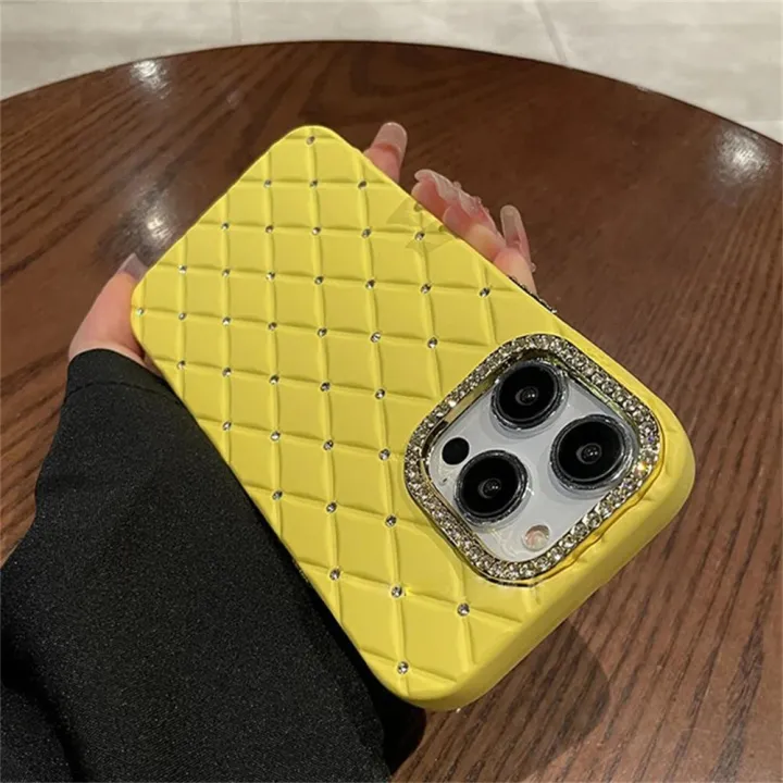 Luxury%20Glitter%20Rhinestones%20Camera%20Protection%20Diamond%20Lattice%20Case%20For%20iPhone%2015%2014%2013%2012%20Pro%20Max%20Square%20Soft%20Silicone%20Back%20Cover%20-%20Image%207