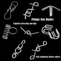 【Free Returns】 Classic Iq Metal Puzzle Brain Disenment Game.