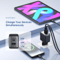 33W Gan fast charging With 60W Type-C Charging Cable. 