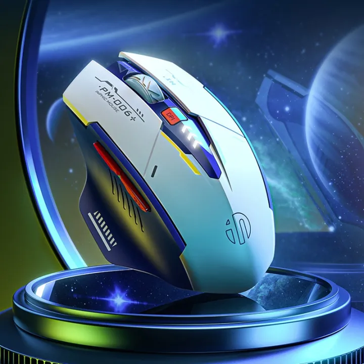 Inphic%20F9%20Mecha%20Wireless%20Mouse%20Charging%20Office%20Game%20Mouse%20M6P%20Mecha%20-%20Image%202
