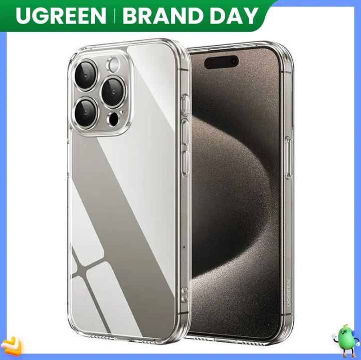 UGREEN Case for iPhone 14 15 Pro Max Shockproof Clear Case