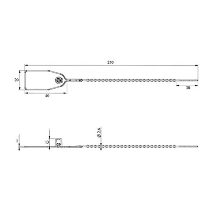 100%20Piece%20Numbered%20Zip%20Ties%20Tags%20Disposable%20Self%20Locking%20Signage%20For%20Fire%20Extinguisher,Shipping,250mm%20E%20-%20Image%207