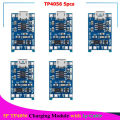 Tp4056 1A Battery Charging Module With Protection-Micro B Usb - Solar Panel.