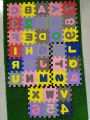 ABC Children\'s Puzzle Mat Foam Floor Alphabet Unisoft Puzzle Mat - Multi color.