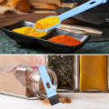 8Pcs 2-In-1 Coffee Grinder Brush with Spoon Portable Coffee Bean Grinder Cleaner Brush.