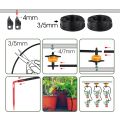 10-100m High-quality Garden Drip Irrigation 2-way Drip Arrow 3/5mm Hose Irrigation System Dropper fit Pot Lawn Yard Greenhouse. 