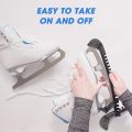 Ice Skate Blade Protectors,Universal Ice Skate Blade Cover Hockey Skate Guards with Adjustable Buckle for Skating. 