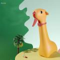 Portable Watering Can 500ml Tool Modern Durable Giraffe Shape Cute Sprayer Water Bottle for Flower Gardening Home Indoor Outdoor. 