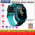 New Q19 2G Kids Smart Phone Watch LBS Position Camera SOS PK Q29 Q15 Q12 Baby Phone Children Smartwatch for Boys Girls Gifts.