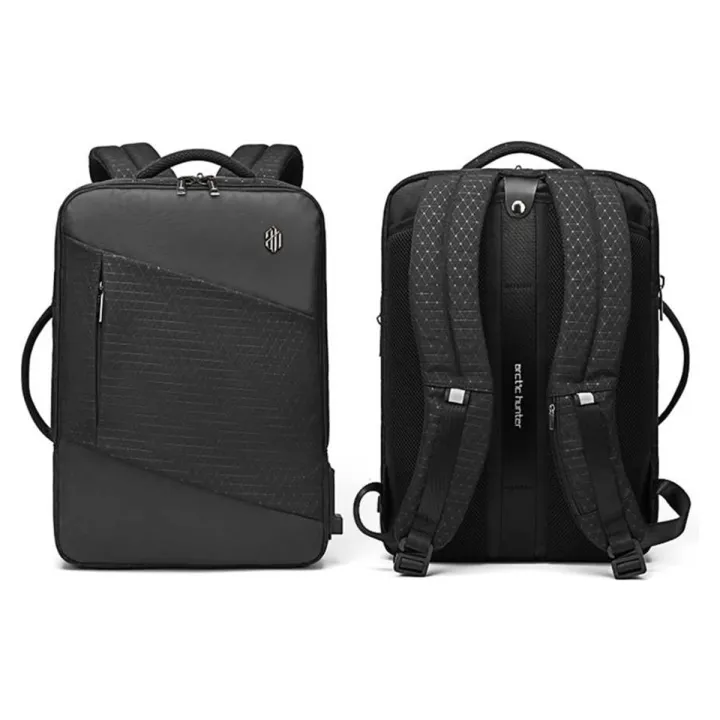 ARCTIC%20HUNTER%20Backpack%20Men%20Fit%2015.6%20inch%20Laptop%20USB%20Charging%20Multi-layer%20Men's%20Bag%20Large%20Capacity%20Backpacks,%20Expandable%20Backpacks%20-%20Image%204