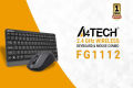 A4TECH FG1112 Wireless Keyboard Mouse Combo. 