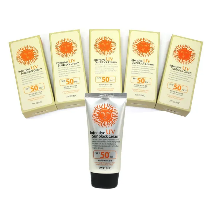 3W%20Clinic%20Intensive%20UV%20Sunblock%20Cream%20SPF50+%20PA+++%2070ml%20-%20Image%207