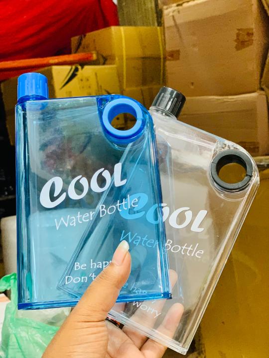 Fridge Note book  Shape Water Bottle -multicolor 1 pc