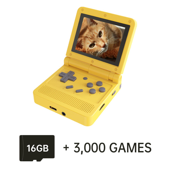 POWKIDDY%20v90%203-Inch%20IPS%20Screen%20Flip%20Handheld%20Console%20Dual%20Open%20System%20Game%20Console%2016%20s%20Retro%20PS1%20Kids%20Gift%203D%20New%20Game%20-%20Image%207