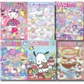Kawaii Sanrio Poster Pretty Cartoon Anime Hello Kitty My Melody Cinnamoroll Kuromi Creative News Monthly Y2K Girls Room Decor. 