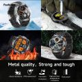 Fashions 5ATM LED Flashlight Smart Watch Men 100+ Sports Modes Health Monitor New style Man Watches Bluetooth Call Men Smartwatches For Android ios. 