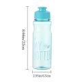 Cup gift anti-fall settled outside water sports cup with rope material water bottle portable 600ml plastic container cute student couple water cup Mark. 