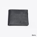 Avro Premium Bifold Wallet With Inner Zipper Pocket Black Wallet For Men Made By 100% Cow Leather Money Bag For Men. 