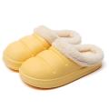 Winter Women Warm Home Slippers Waterproof Non-slip Plush Indoor Slides Woman Comfort Soft Sole Cotton Padded Shoes. 