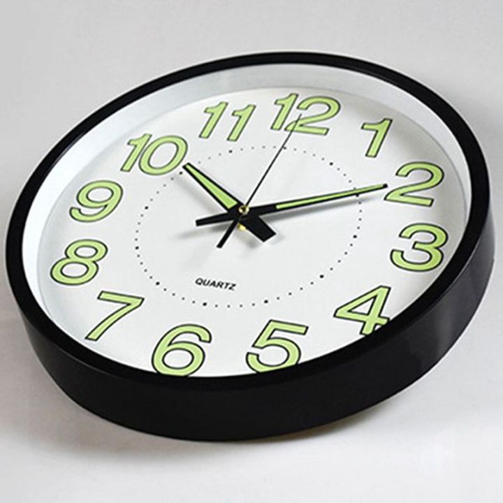 12%20Inch%20/%2030cm%20Luminous%20Wall%20Clock%20Silent%20with%20Night%20Light%20Glow%20in%20the%20Dark%20Round%20Clock,%20Living%20Room%20Decoration%20-%20Image%204