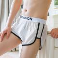 Men Ice Silk Seamless Boxer Briefs Lingerie Mesh Boxer Shorts Underwear Pouch Underpants Casual Loose Panties Boxershorts.