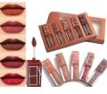 Pudaier 5pcs Waterproof Long Lasting Matte Liquid Lipstick Matte lipstick Gloss set lipstick set. 
