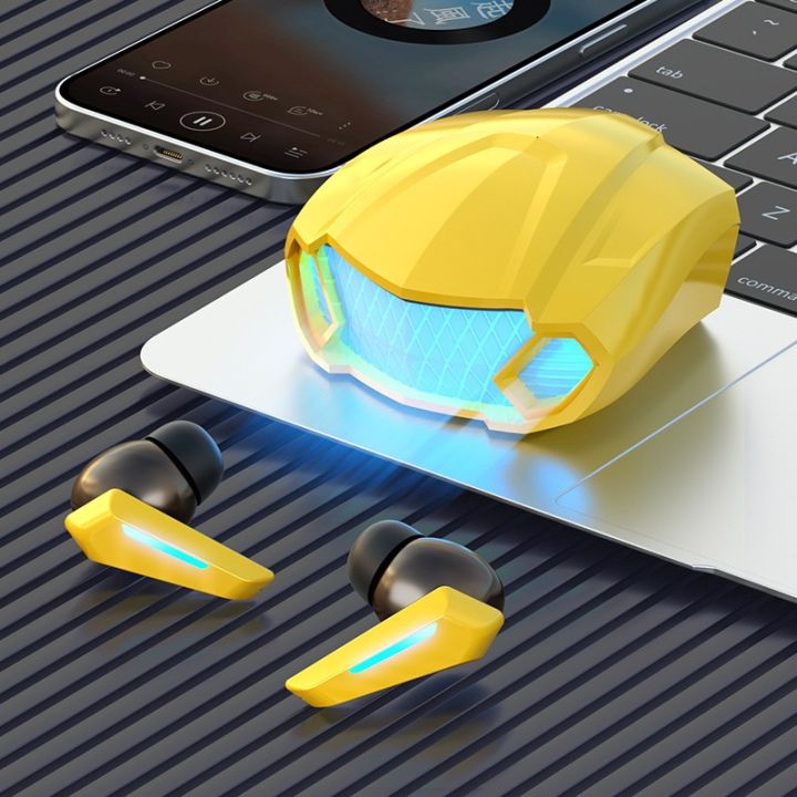 Wireless Bluetooth 5.2 9d hifi Stereo Low Latency E-Sports Gaming Headset Waterproof Earphone Sports In-Ear Earbuds with Mic