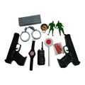 Kids Commando Blaster Toy Set for Tactical Play, Unisex Outdoor Playset with Guns & Accessories. 