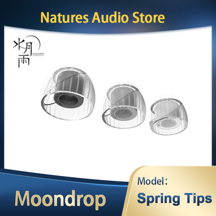 Moondrop Spring Tips Silicone Eartips Ear Cap Tips For True Wireless ...