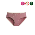 Low Waist Panty AangonMOM Maternity Panty Red Pure Cotton Antibacterial Postpartum Seamless V Briefs Pregnancy Underwear Pregnant Women Underpants Inner. 