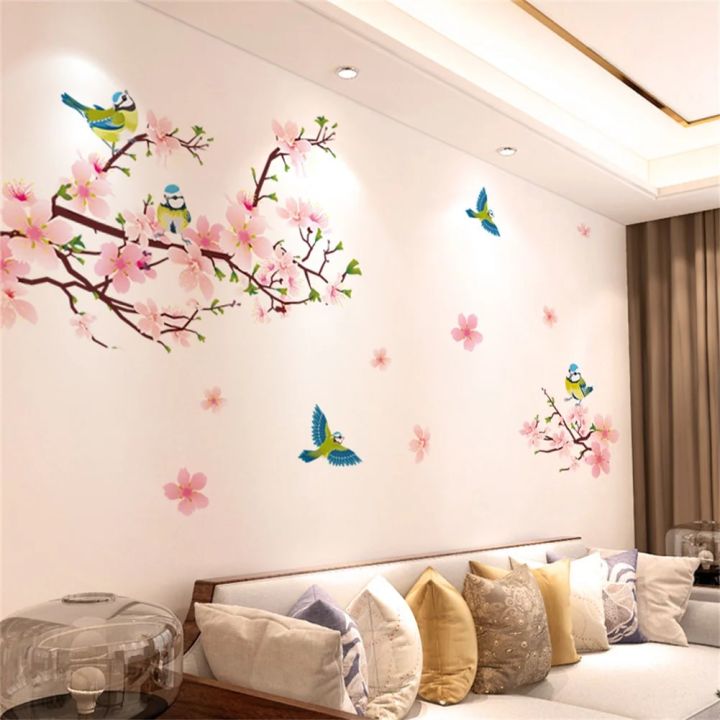 DIY%20Self-Adhesive%20Red%20Rose%20Wall%20Stickers%20For%20Living%20Rooms%20Bedroom%20Background%20Wall%20Decoration%20Creative%20Sticker%20Mural%20Home%20Decor%20-%20Image%203