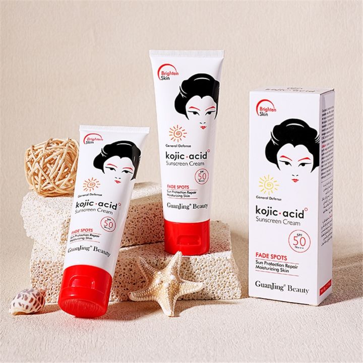 GUANJING%20Kojic%20Acid%20SPF%2050%20Sunscreen%20Cream%2080g%20-%20Image%207