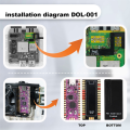 Picoboot Flex Cable for Gamecube/ Raspberry Pi Pico Board with Adapter for NGC Game Accessories. 