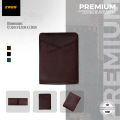 Zays Premium Handcrafted Slim Bifold Leather Short Wallet for Men & Women - Personalized Top-Grain Leather Wallet - Compact, Durable & Stylish (Chocolate).