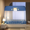 In summer, the new model is free of installation of dustproof mosquito nets, and in summer, it is fully surrounded by anti-fall baby encrypted anti-mosquito double-door yurts. 