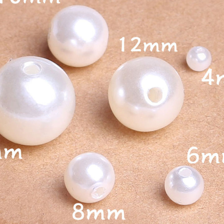 100pic%20Plastic%20Pearl%20Beads%20-Cream%20-%20Image%203