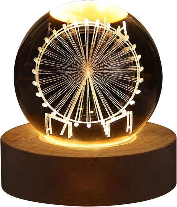 Crystal%20Ball%203D%20Wheel%20Night%20Light%20with%20Base%20LED%20Table%20Lamp%20Lighted%20Beautiful%203D%20Wheel%20Bedroom%20Decor%20USB%20Power%20Warm%20Night%20Lighted%20Wheel%20-%20Image%205