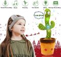 Talking & Dancing Cactus Toys for Kids with USB Charger Can Sing Wriggle, Mimicking & Singing Recording Repeat What You Say Funny Education Toys Playing Home Decor Items for Kids. 