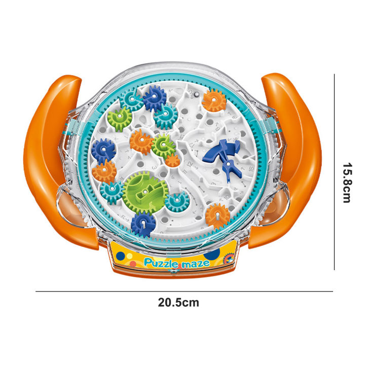 【Yurui】Maze Ball Toy Maze Ball Game Focus Fun for All Ages Puzzle Ball Game
