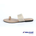 Walkar Ladies Sandal Golden. 