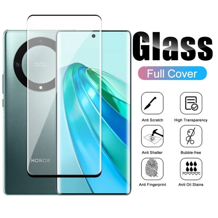 Honor X9B 2023 9H Clear Tempered Glass For Huawei Honor X7B X8B X9B X9a X9 A X8 X 8 X7 X6 HonorX9a HonorX9 HonorX8 4G 5G Full Coverage Screen Protector Glass Front Film
