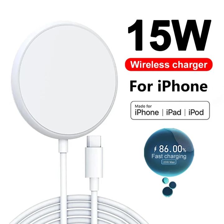 Original 15W Magnetic Wireless Charger For Apple iPhone 15 Pro