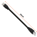 USB Adapter Cable Firewire IEEE 1394 6 Pin Female to USB 2.0 AM Adapter Cable Plug and Play for Digital Camera Easy to Use.